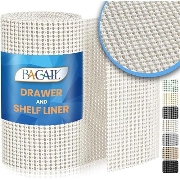 Drawer and Shelf Liner, 17.5 in X 20 Ft Non-Adhesive Shelf Liners for Kitchen - Picture 7 of 7